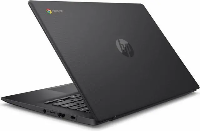 Alt view image 2 of 3 - HP Chromebook 14 G6 14" 4GB 32GB eMMC Celeron® N4020 1.10GHz ChromeOS, Chalkboard Gray