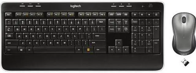 Alt view image 9 of 14 - Logitech 920-002595 Wireless Desktop MK520 Keyboard and Mouse Combo
