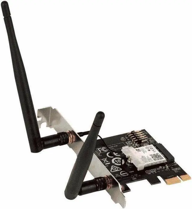 Alt view image 11 of 12 - MSI Dual Band AC WiFi Bluetooth 4.2 Long Range Wireless PCIe Network Adapter Card (AC905C)