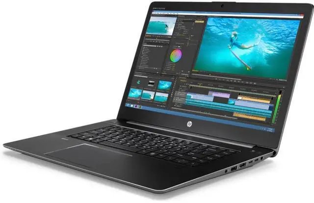 Alt view image 2 of 3 - HP ZBook Studio G3 15.6" 8GB 512GB SSD Xeon® E3-1505M v5 2.90GHz Win10P, Black