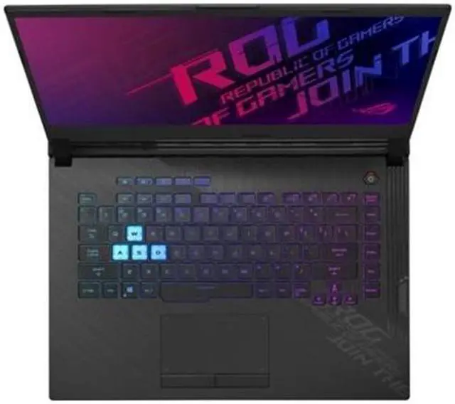 Alt view image 2 of 3 - Asus ROG Strix G512LWS-PH74 15.6" 16GB 512GB SSD Core™ i7-10850H 2.2GHz Win10H, Black