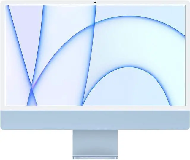 Main image of Apple iMac MJV93LL/A 24" 8GB 256GB SSD Apple M1 3.06GHz Mac OSX, Blue
