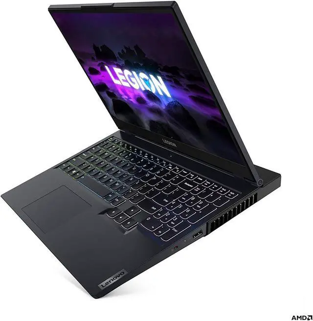 Alt view image 3 of 4 - Lenovo Legion 5 15ACH6 15.6" 8GB 512GB SSD AMD Ryzen™ 5 5600H 4.2GHz WIN11H, Phantom Blue