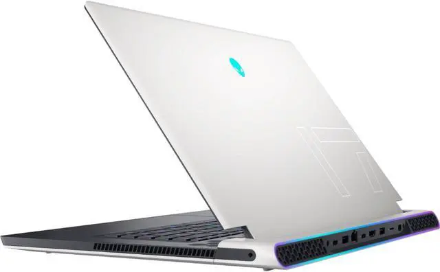 Alt view image 7 of 8 - Dell Alienware - x17 R1 17.3" FHD Gaming Laptop - Intel Core i7 - 16GB Memory - NVIDIA GeForce RTX 3070 - 1TB Solid State Drive - White, Lunar Light AWX17R1-7996WHT-PUS
