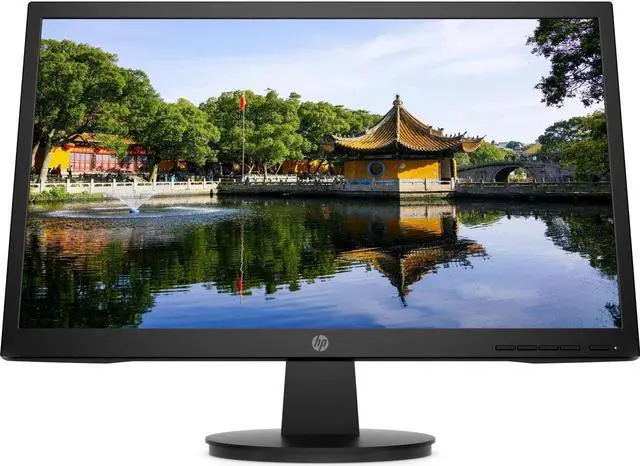 Alt view image 14 of 20 - HP 22" 60 Hz VA FHD Monitors - LCD Flat Panel 7 ms Flat Panel V22v