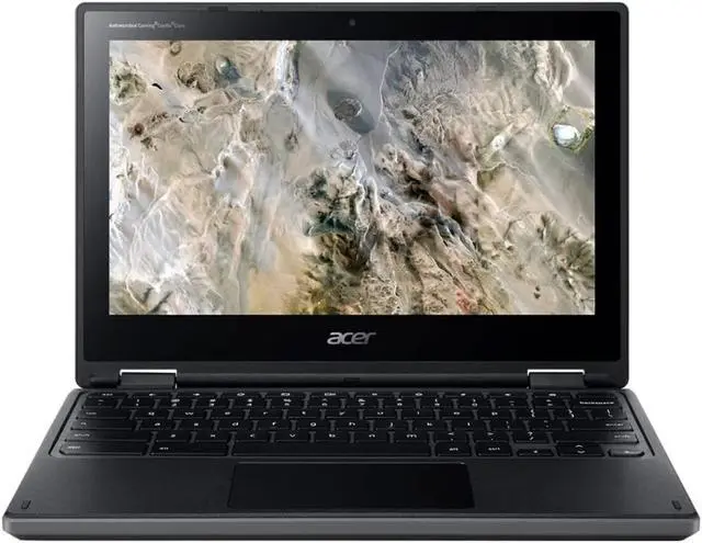 Alt view image 3 of 3 - Acer Chromebook Spin 311 R721T-62ZQ 11.6" Touch 4GB 32GB eMMC AMD A6-9220C 1.8GHz ChromeOS, Black