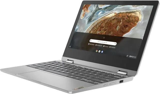 Alt view image 11 of 20 - Lenovo IdeaPad Flex 3 CB 11M836 82KM0002US 11.6" Touchscreen Convertible 2 in 1 Chromebook - HD - 1366 x 768 - Octa-core (ARM Cortex A73 Quad-core (4 Core) 2 GHz + Cortex A53 Quad-core (4 Core) 2