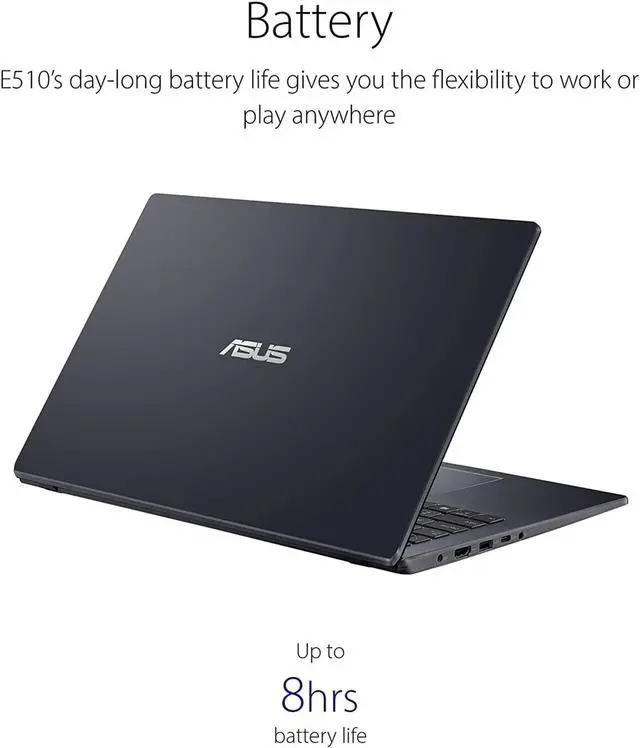Alt view image 2 of 3 - Asus VivoBook Go 15 L510MA-AAS02 15.6" 4GB 64GB eMMC Celeron® N4020 1.1GHz Win10S, Black