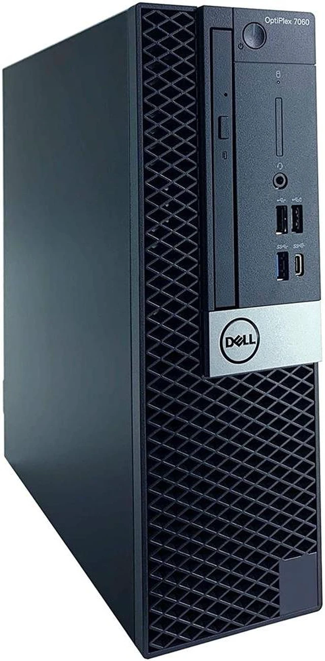 Alt view image 4 of 6 - Dell Optiplex 7060 Desktop Computer | Hexa Core Intel i5 (3.2) | 16GB DDR4 RAM | 500GB SSD Solid State | Windows 11 Professional | New 24in LCD Monitor | Home or Office PC