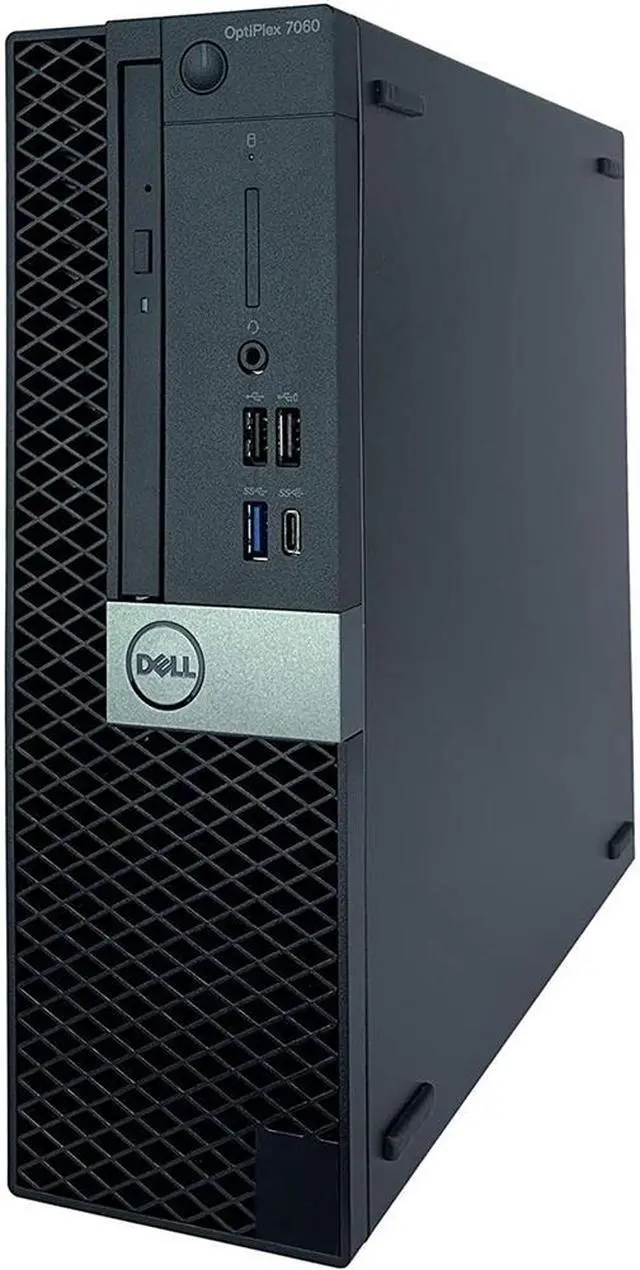 Alt view image 3 of 6 - Dell Optiplex 7060 Desktop Computer | Hexa Core Intel i5 (3.2) | 16GB DDR4 RAM | 500GB SSD Solid State | Windows 11 Professional | New 24in LCD Monitor | Home or Office PC