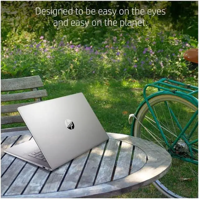Alt view image 5 of 5 - HP 17.3" HD+(1600 x 900) Touch Laptop, AMD Ryzen 5 7530U(Beats i7-1165G7) Processor, 16GB RAM, 512GB SSD, Wi-Fi 6 and Bluetooth 5.3, Backlit Keyboard, Windows 11 Pro, Sliver