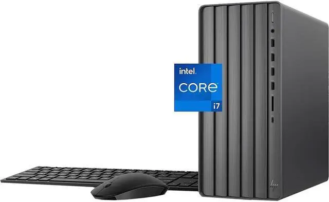 Main image of HP Envy TE01-4000 PC,Intel Core i7-13700 Processor(up to 5.2GHz),Wi-Fi6 and Bluetooth5.3,long batery life, 64 GB RAM,2 TB SSD+4 TB HDD,Windows 11 Pro