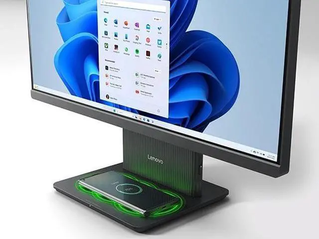 Alt view image 4 of 5 - Lenovo IdeaCentre  All in One  Desktop,27" FHD Touchscreen,Intel Core i5-13420H,16GB RAM,512 GB PCIe SSD,Windows 11 Pro