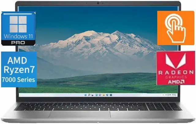 Dell Inspiron Ryzen 7 laptop,15.6 FHD(1920 x 1080) Touch,AMD Ryzen