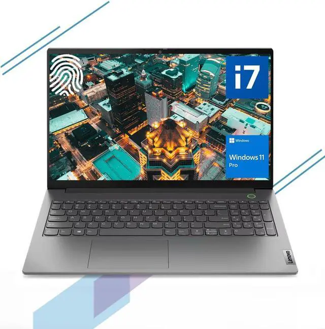 Main image of Lenovo ThinkBook 15 Gen4 Business Laptop,15.6" FHD Display,Intel Core i7-1255U Processor,Fingerprint Reader,40 GB RAM,1 TB SSD,Win 11 Pro,Grey