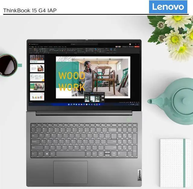 Alt view image 4 of 5 - Lenovo ThinkBook 15 Gen4 Business Laptop,15.6" FHD Display,Intel Core i7-1255U Processor,Fingerprint Reader,40 GB RAM,1 TB SSD,Win 11 Pro,Grey