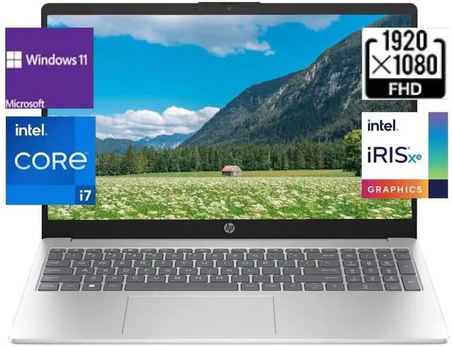 Main image of HP 15.6" FHD 13th i7 Laptop,Intel Core i7 1360P,Backlit keyboard,32 GB RAM,1 TB PCIe SSD,Win 11 Home