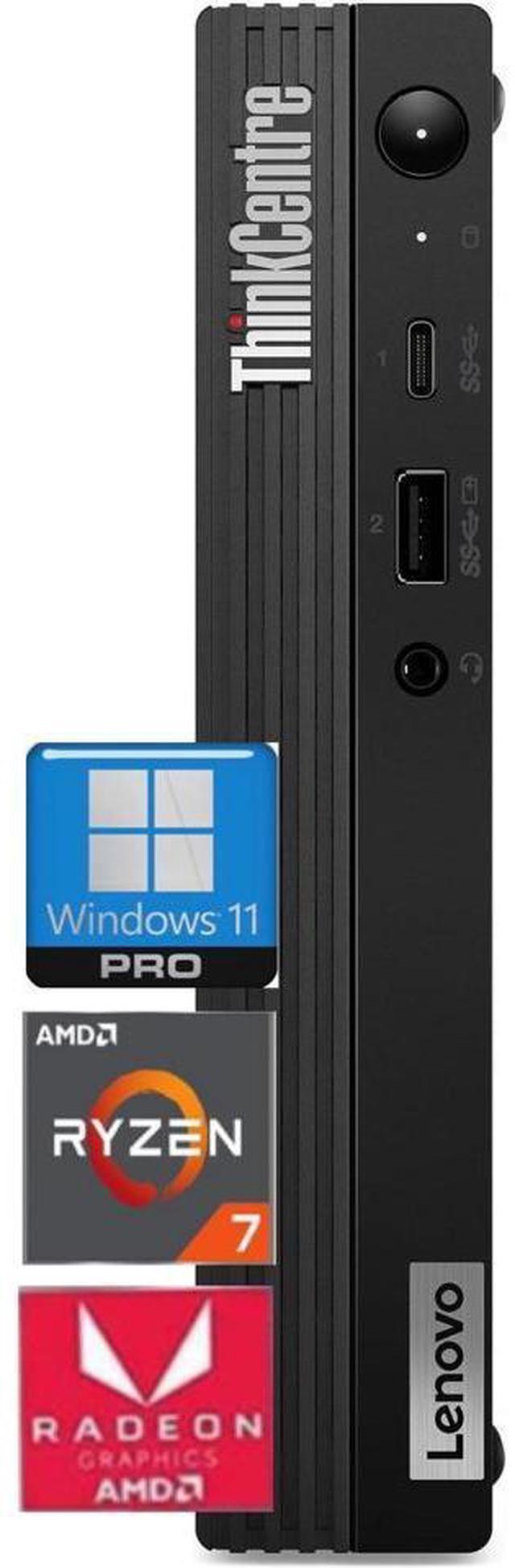 Main image of Lenovo IdeaCentre Tiny Desktop - AMD Ryzen 7 PRO 5750GE Processor - AMD Radeon Graphics - 16GB RAM,512GB SSD - Win 11 Pro