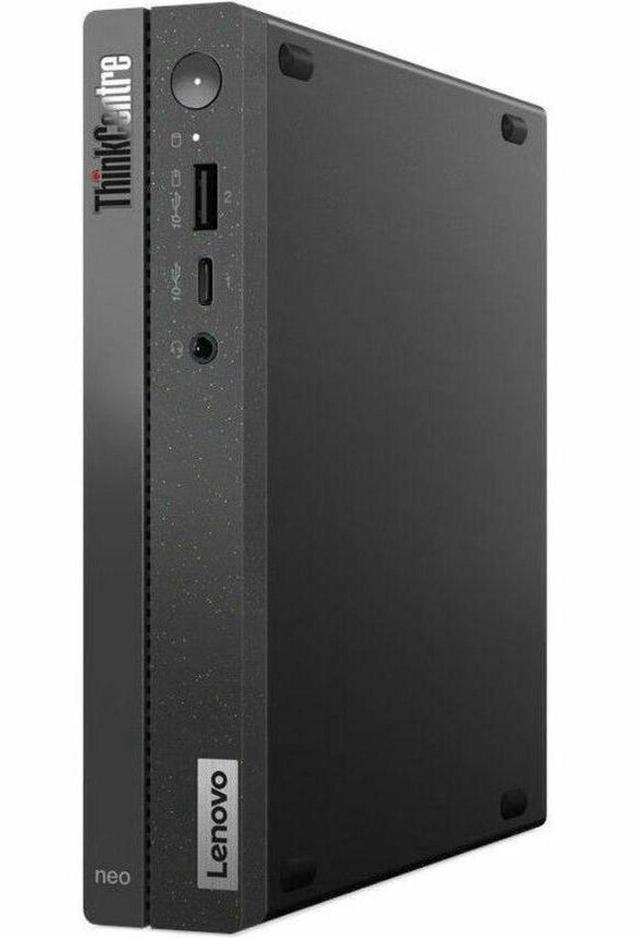 Alt view image 3 of 5 - Lenovo ThinkCentre Neo 50q Gen 4 12LN000BUS Tiny Desktop - Intel Core i5-13420H - 8GB RAM - 256GB SSD - Win 11 Pro - Black