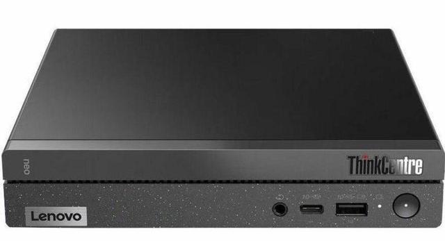 Alt view image 4 of 5 - Lenovo ThinkCentre Neo 50q Gen 4 12LN000BUS Tiny Desktop - Intel Core i5-13420H - 8GB RAM - 256GB SSD - Win 11 Pro - Black