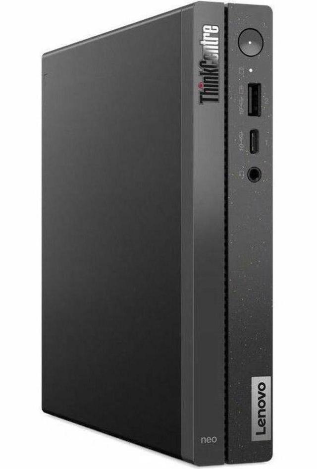 Alt view image 2 of 5 - Lenovo ThinkCentre Neo 50q Gen 4 12LN000BUS Tiny Desktop - Intel Core i5-13420H - 8GB RAM - 256GB SSD - Win 11 Pro - Black
