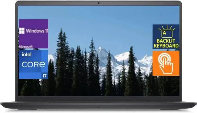 Main image of Dell 15.6" FHD Touchscreen Business Laptop,Intel Core i7-1355U,Backlit KB,Fingerprint Reader,Wi-Fi 6 and Bluetooth,64 GB RAM,1 TB PCIe SSD,Win 11 Pro