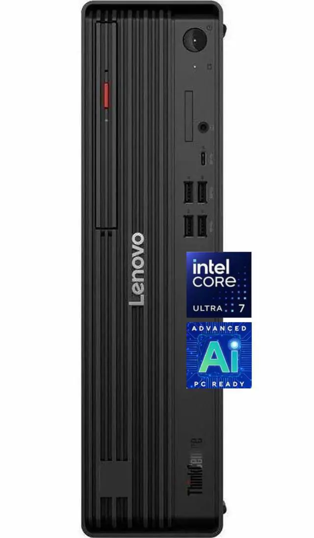 Main image of Lenovo ThinkCentre M70s Gen 6 Small Form Desktop,Intel Core Ultra 7 265 vPro Processor,AI Assistant,32 GB DDR5 RAM,1 TB PCIe SSD,Windows 11 Pro