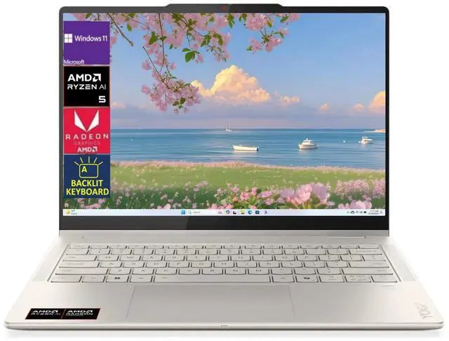 Main image of Lenovo Yoga 7 2-in-1 AI Copilot Laptop,16" WUXGA Touch Display,AMD Ryzen AI 5 340 Processor,16GB DDR5 RAM,1TB SSD,Win 11 Home