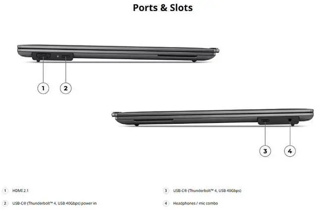 Alt view image 6 of 6 - Lenovo ThinkPad X9 14 Aura Edition 14"touch Next Gen AI Laptop -Intel Core Ultra 7 268V vPro - Integrated Intel Arc 140V GPU - 32GB DDR5 RAM,2 TB SSD - Win 11 Pro