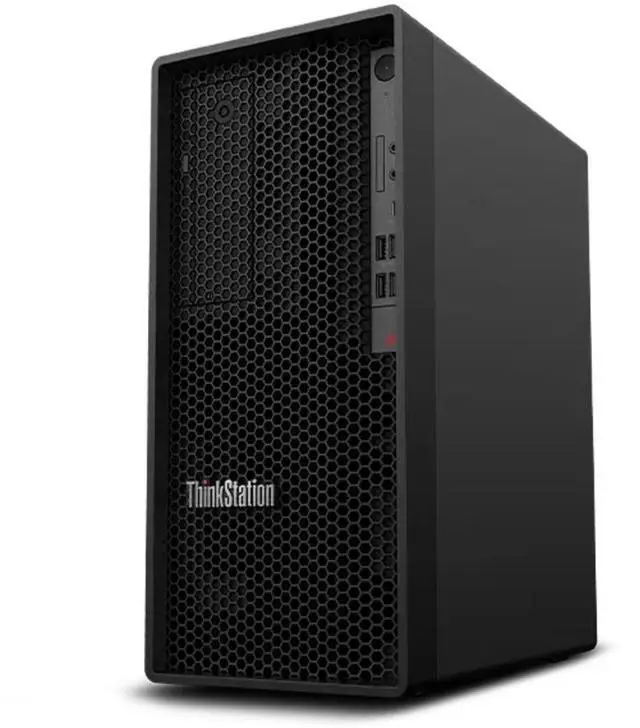 Alt view image 4 of 6 - Lenovo ThinkStation P2 Gen 2 Tower AI-Processing Workstation -Intel Core Ultra 5 225 -NVIDIA GeForce RTX 5060 -32 GB DDR5 RAM(4 x 8GB),512 GB SSD -Win 11 Pro