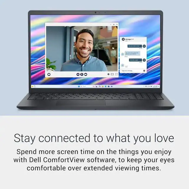 Alt view image 3 of 6 - Dell 15.6" 2K Touchscreen Business Laptop,Intel Core i7-1335U,Intel UHD Graphics,AI Copilot,16GB DDR5 RAM,512 GB SSD,Win 11 Home