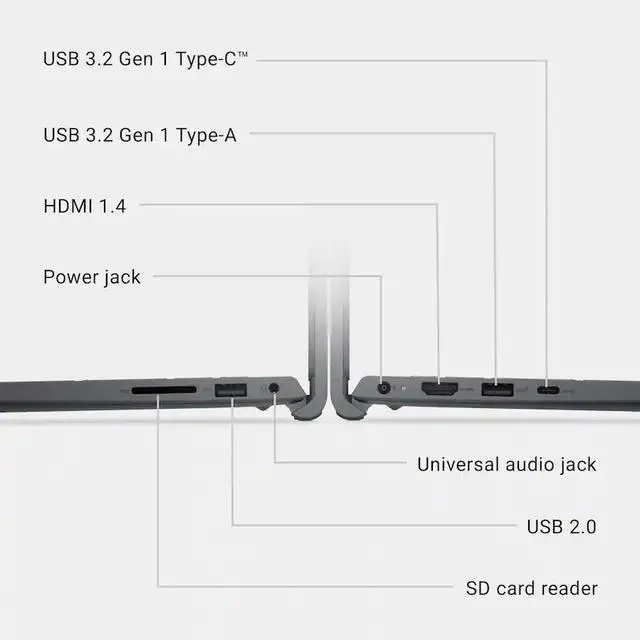 Alt view image 6 of 6 - Dell 15.6" 2K Touchscreen Business Laptop,Intel Core i7-1335U,Intel UHD Graphics,AI Copilot,16GB DDR5 RAM,512 GB SSD,Win 11 Home