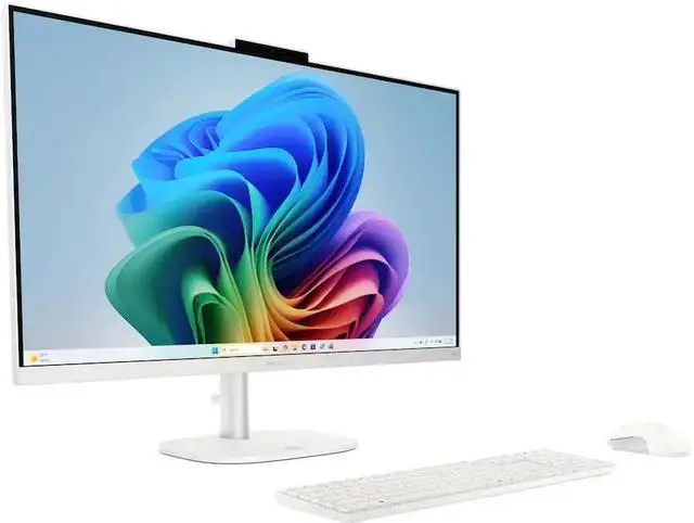 Alt view image 5 of 6 - HP OmniStudio Next Gen AI All-in-One Desktop,27" FHD Touchscreen,Intel Core Ultra 7 355 Processor,16 GB DDR5 RAM,512 GB SSD,Win 11 Home,White