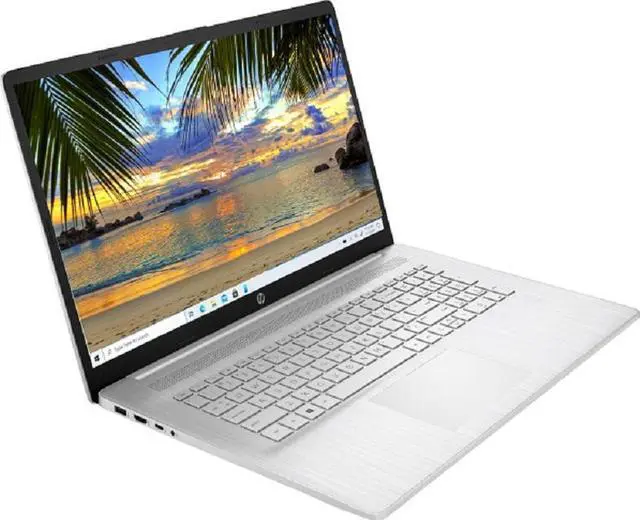 Alt view image 3 of 4 - New HP 17.3" FHD  AMD Ryzen 5 5500U 8GB RAM 1TB SSD Silver Fingerprint reader Windows 10 Pro