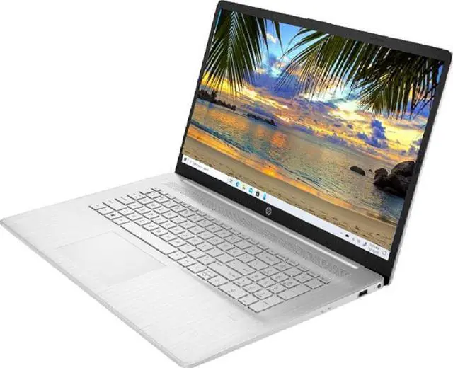Alt view image 2 of 4 - New HP 17.3" FHD  AMD Ryzen 5 5500U 8GB RAM 1TB SSD Silver Fingerprint reader Windows 10 Pro