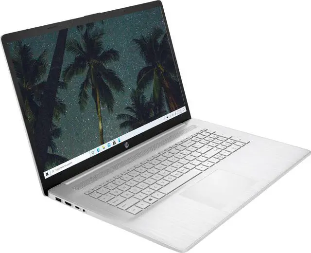 Alt view image 3 of 7 - New HP 17.3" HD+ 1600 x 900 Intel core i3-1115G4 4.1 GHz 8GB RAM 1TB HDD Windows 10 Home Silver