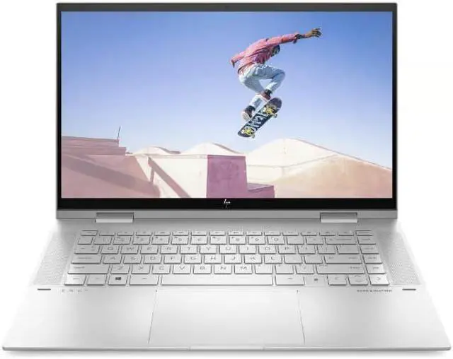 Alt view image 4 of 4 - HP ENVY X360 Convertible 2 in 1 15.6" FHD Touchscreen, Intel i7-1165G7 8GB RAM 1TB SSD Win 10 Home Silver