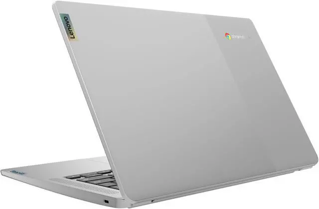 Alt view image 4 of 5 - Lenovo IdeaPad 3 Chrome Laptop,14" TN 1920 x 1080 (Full HD) , Chrome OS,4 GB RAM - 64 GB eMMC TLC, Wi-Fi 5,arctic gray