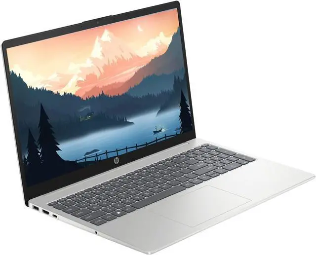 Alt view image 3 of 4 - HP 15.6" Full HD Laptop, Intel Core i7-1355U,Backlit keyboard,64GB RAM,1TB SSD, Windows 11 Home, Natural Silver