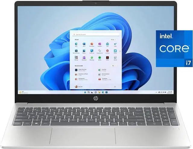 Alt view image 3 of 5 - HP Pavilion Business 15.6" Full HD IPS Intel Iris Xe Graphics Intel Core 12th Gen i7-1255U 64GB DDR4 RAM 2TB SSD Backlit Keyboard Wifi 5 Bluetooth 5 Windows 11 Pro Silver