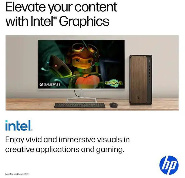 Alt view image 5 of 6 - HP OmniDesk Desktop PC,Intel Core Ultra 5 225 + Intel AI Boost,Wi-Fi 6,8 GB RAM,512 GB PCIe SSD,Windows 11 Home