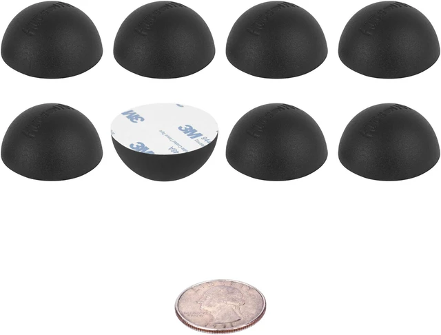 Main image of Speaker Isolation Feet (8-Pack, 1") Adhesive Silicone Anti-Vibration Pads for Speakers, Turntables, Subwoofers & Amplifiers, Supports 5-13 lbs Per Pad