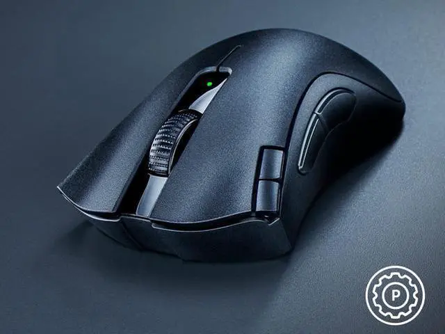 Alt view image 6 of 12 - Razer DeathAdder V2 X Hyperspeed: Award-Winning Ergonomic Design - Ultra-Fast Hyperspeed Wireless - 235hr Battery Life - 7 Programmable Buttons - Gen 2 Mechanical Switches - 5G 14K DPI Optical Sensor