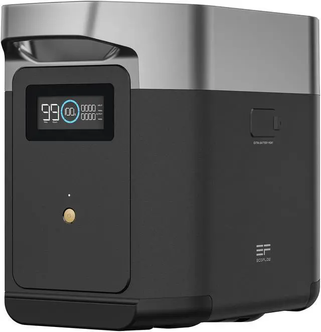 Main image of EcoFlow DELTA 2 Extra Battery, 1kWh Added Capacity for Home Backup Power, Portable Battery to Power Multiple Heavy-Duty Devices