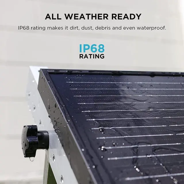 Alt view image 4 of 7 - ECOFLOW 2PCS 100W 12V Solar Panels, High Efficiency Monocrystalline PV Modules, IP68 Waterproofing, Ideal for RV& Marine Rooftop, Farm Battery, Power Kits & Ecosystem