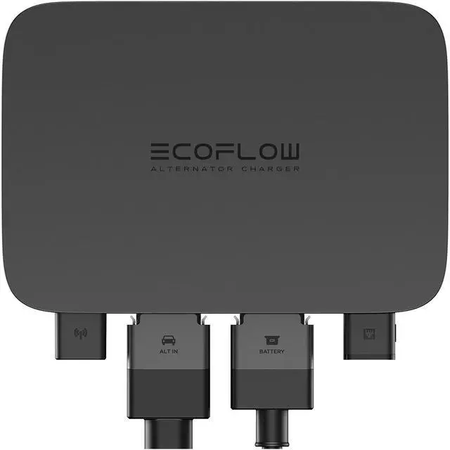 Main image of EcoFlow 800W Alternator Charger, 3-in-1 Fast DC-DC Charger for Portable Power Stations, Vehicle Battery Charger & Jump Starter 8× Faster Than Cigarette Chargers, Charges 1kWh in 1.3 hr