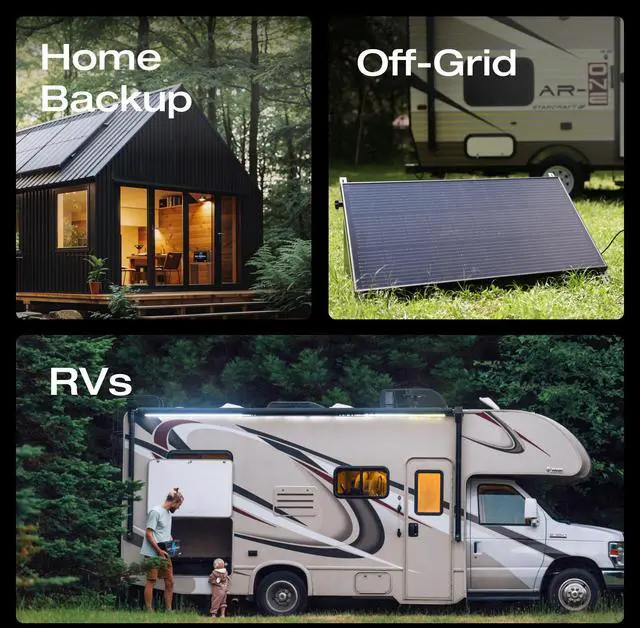Alt view image 4 of 7 - EcoFlow 12V 100Ah LiFePO4 Battery, Built In 100A BMS Group 27 Lithium Battery Deep Cycles & 10 Years Lifespan for RV, Solar Energy, Off Grid, Trolling Motor