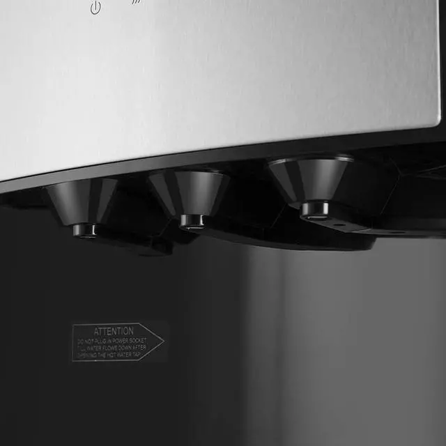 Alt view image 3 of 6 - COSVALVE 5 Gallon Hot/Cold Water Dispenser Bottom Loading 3 Temperature Spouts w/ Child Safety Lock