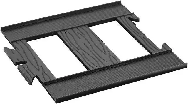 Alt view image 4 of 6 - JOYLDIAS 16pcs Black Straight Tracks for Electric Ride on Train