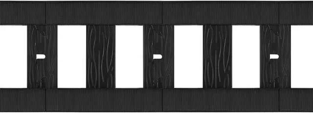 Alt view image 5 of 6 - JOYLDIAS 16pcs Black Straight Tracks for Electric Ride on Train